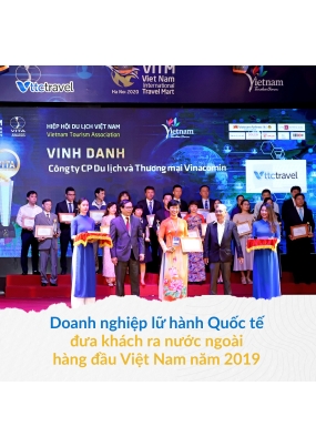 Doanh nghiệp lữ hành Quốc tế đưa khách ra nước ngoài hàng đầu Việt Nam năm 2019